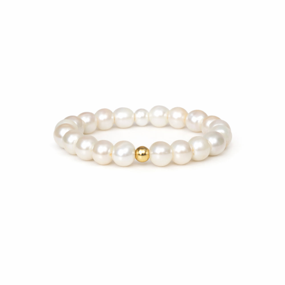 K&Co. Signature Jewellery Tara Pearl Ring - GOLD
