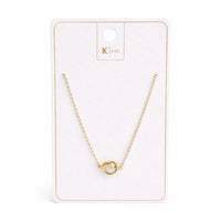 K&Co. Signature Jewellery Kiara Knot Necklace - GOLD