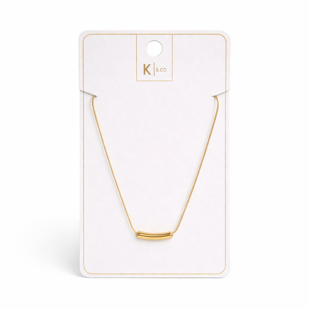 K&Co. Signature Jewellery Kenna Bead Necklace - GOLD