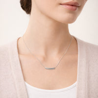 K&Co. Signature Jewellery Kenna Bead Necklace - SILVER