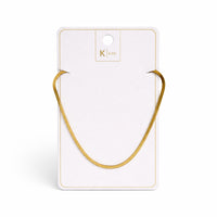 K&Co. Signature Jewellery Jada Snake Chain Necklace - GOLD