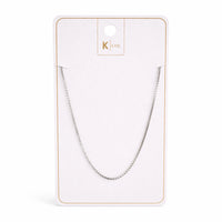 K&Co. Signature Jewellery Jada Snake Chain Necklace - SILVER