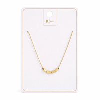 K&Co. Signature Jewellery Orla Bead Necklace - GOLD