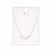 K&Co. Signature Jewellery Orla Bead Necklace - SILVER
