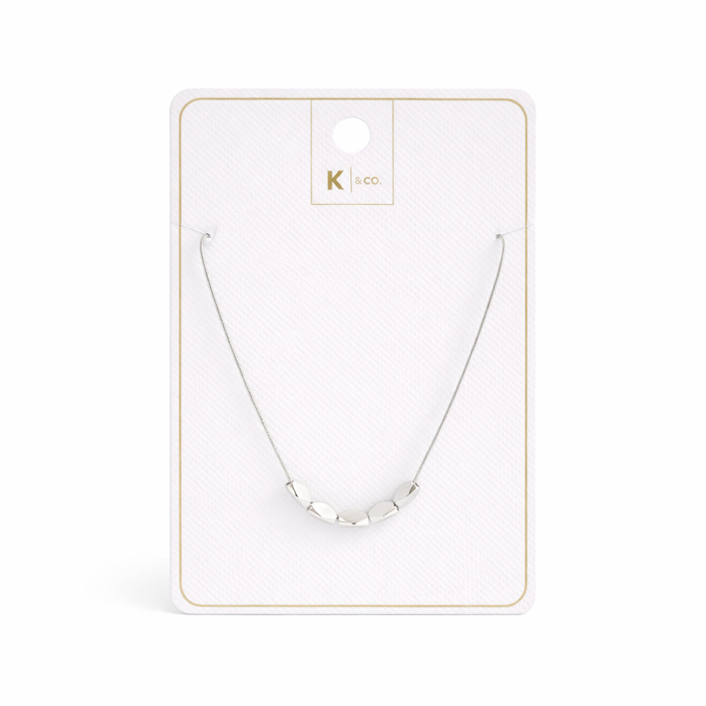 K&Co. Signature Jewellery Orla Bead Necklace - SILVER