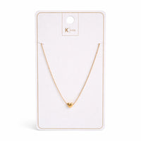 K&Co. Signature Jewellery Lia Heart Necklace - GOLD