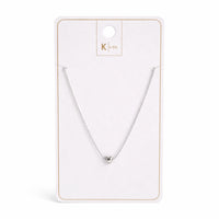 K&Co. Signature Jewellery Lia Heart Necklace - SILVER
