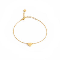 K&Co. Signature Jewellery Lia Heart Bracelet - GOLD