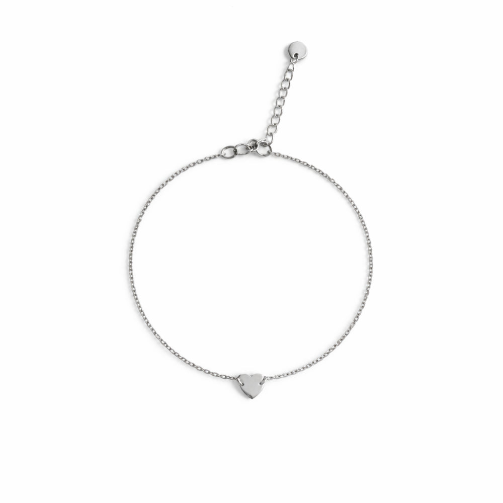 K&Co. Signature Jewellery Lia Heart Bracelet - SILVER