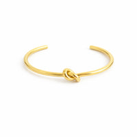 K&Co. Signature Jewellery Kiara Knot Bangle Bracelet - GOLD