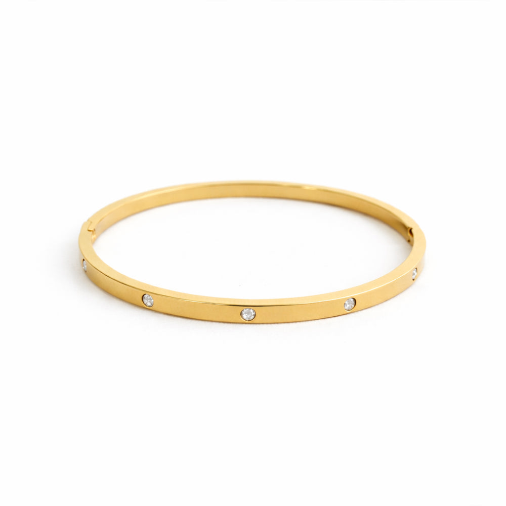 K&Co. Signature Jewellery Tiana Bangle Bracelet - GOLD