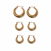 K&Co. Signature Jewellery Abella Earring Set - GOLD