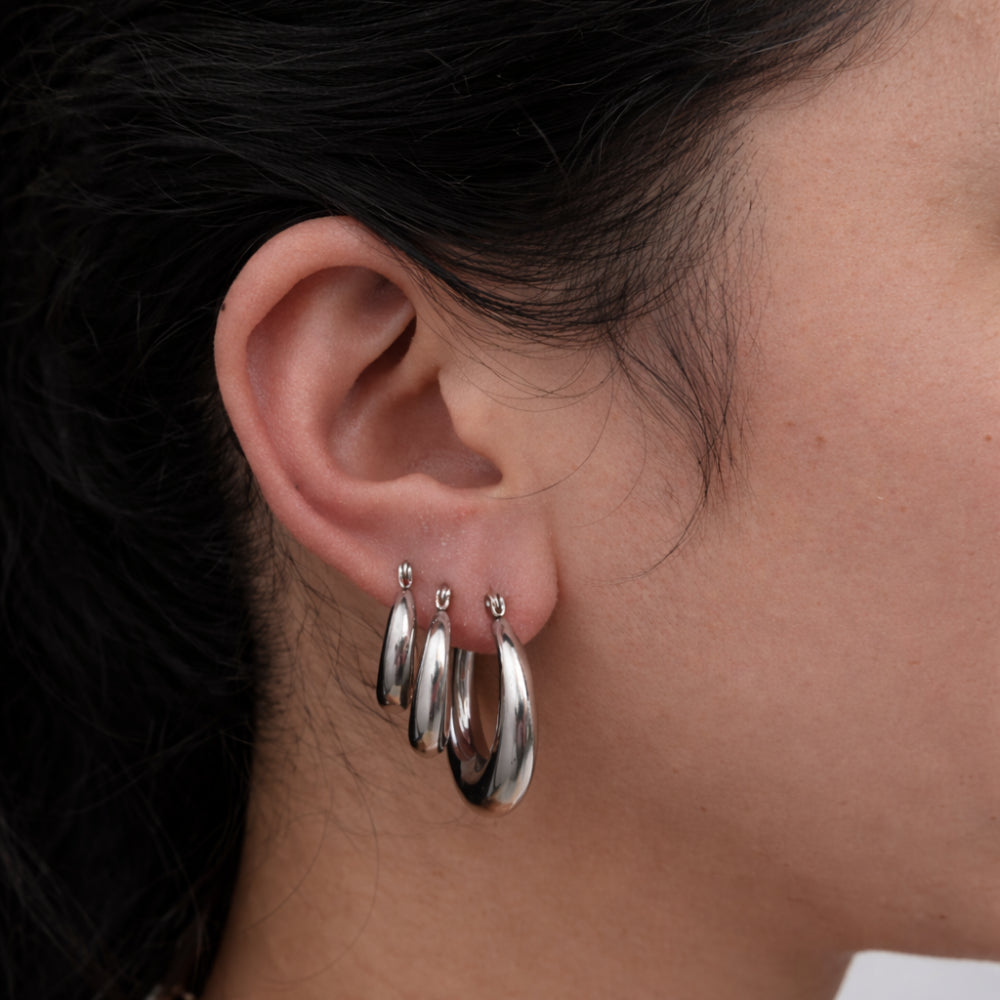 K&Co. Signature Jewellery Abella Earring Set - SILVER