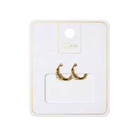 K&Co. Signature Jewellery Penny Earrings - GOLD
