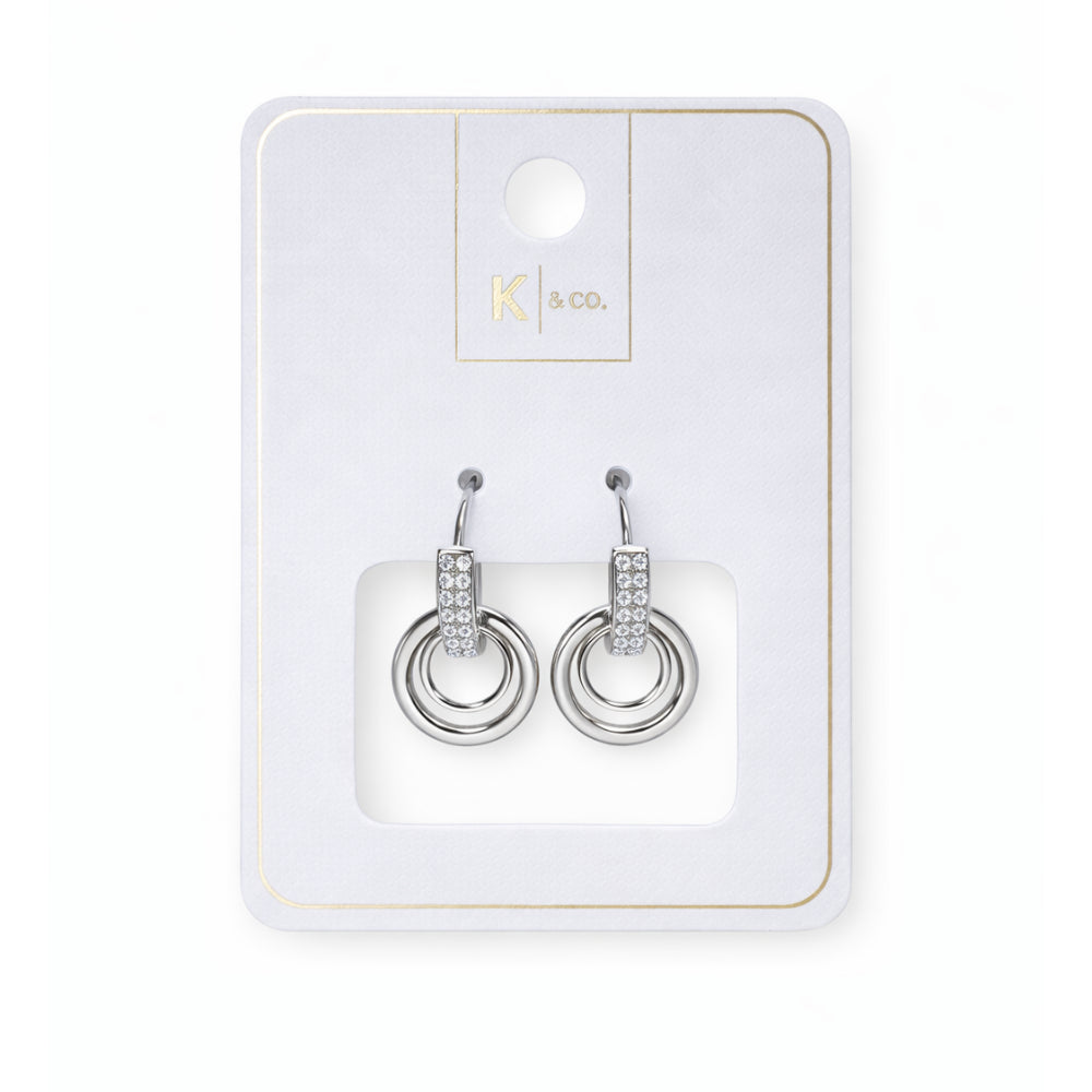 K&Co. Signature Jewellery Nala Earrings - SILVER