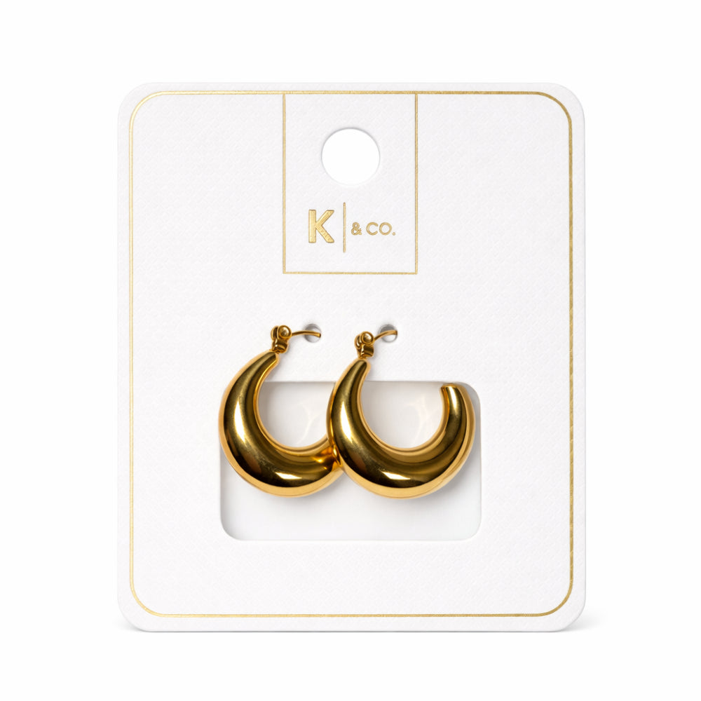 K&Co. Signature Jewellery Abella Earrings - GOLD
