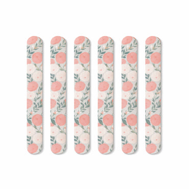 K&Co. Petal Series Printed Nail File 6pk - PETAL