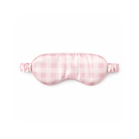 K&Co. Petal Series Satin Sleep Mask - PINK GINGHAM