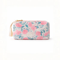 Petal Series Printed Makeup Bag Small - PETAL PINK