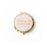 K&Co. Petal Series Pocket  Mirror - BLOOMING