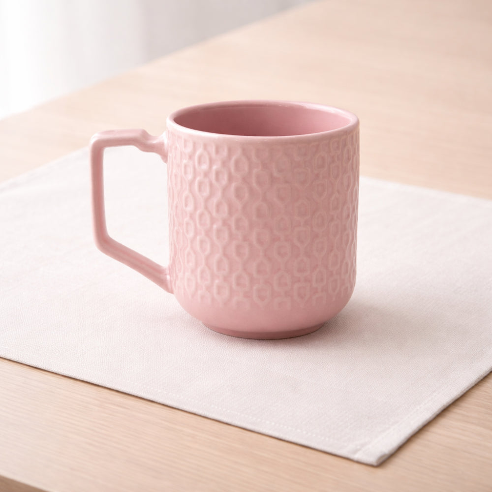 K&Co. Versaille Mug Set 4pk - PINK