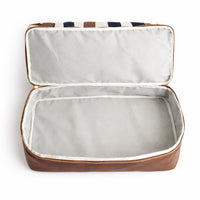 K&Co. Journey Collection Travel Overnight Bag - NAVY STRIPE