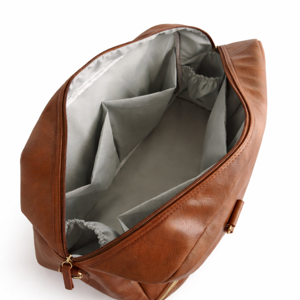 K&Co. Journey Collection Travel Overnight Bag - TAN