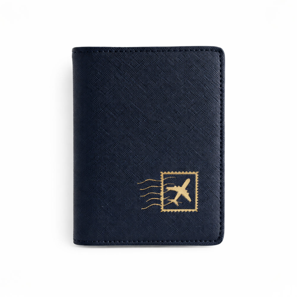 K&Co. Journey Collection Passport Holder - NAVY