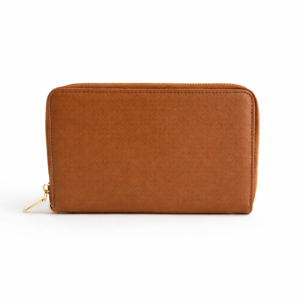 K&Co. Journey Collection Passport Wallet - TAN