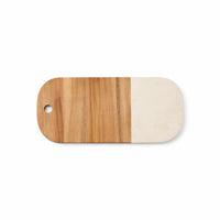 Lake House Collection Wood & Marble Rectangle Board - SMALL