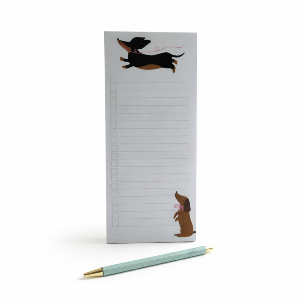 Kaiser List Notepad with Pen - HAPPY PUPS