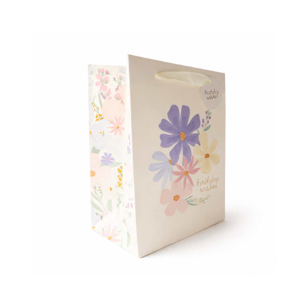 Small Gift  Bag - BIRTHDAY BOUQUET