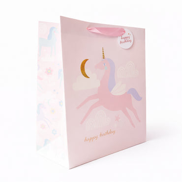 Large Gift Bag - UNICORN LEAP