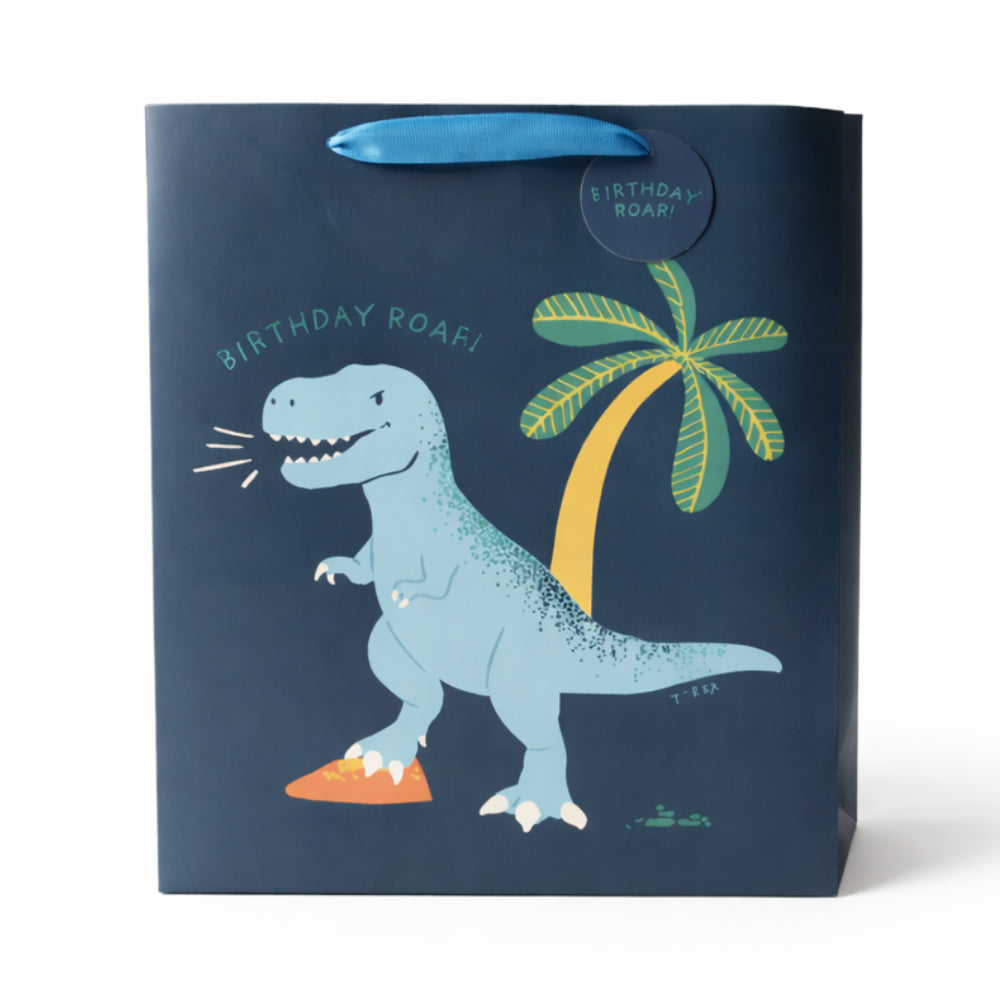Large Gift Bag - BIRTHDAY ROAR