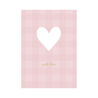 Greeting Card Mother's Day - HUGS & KISSES