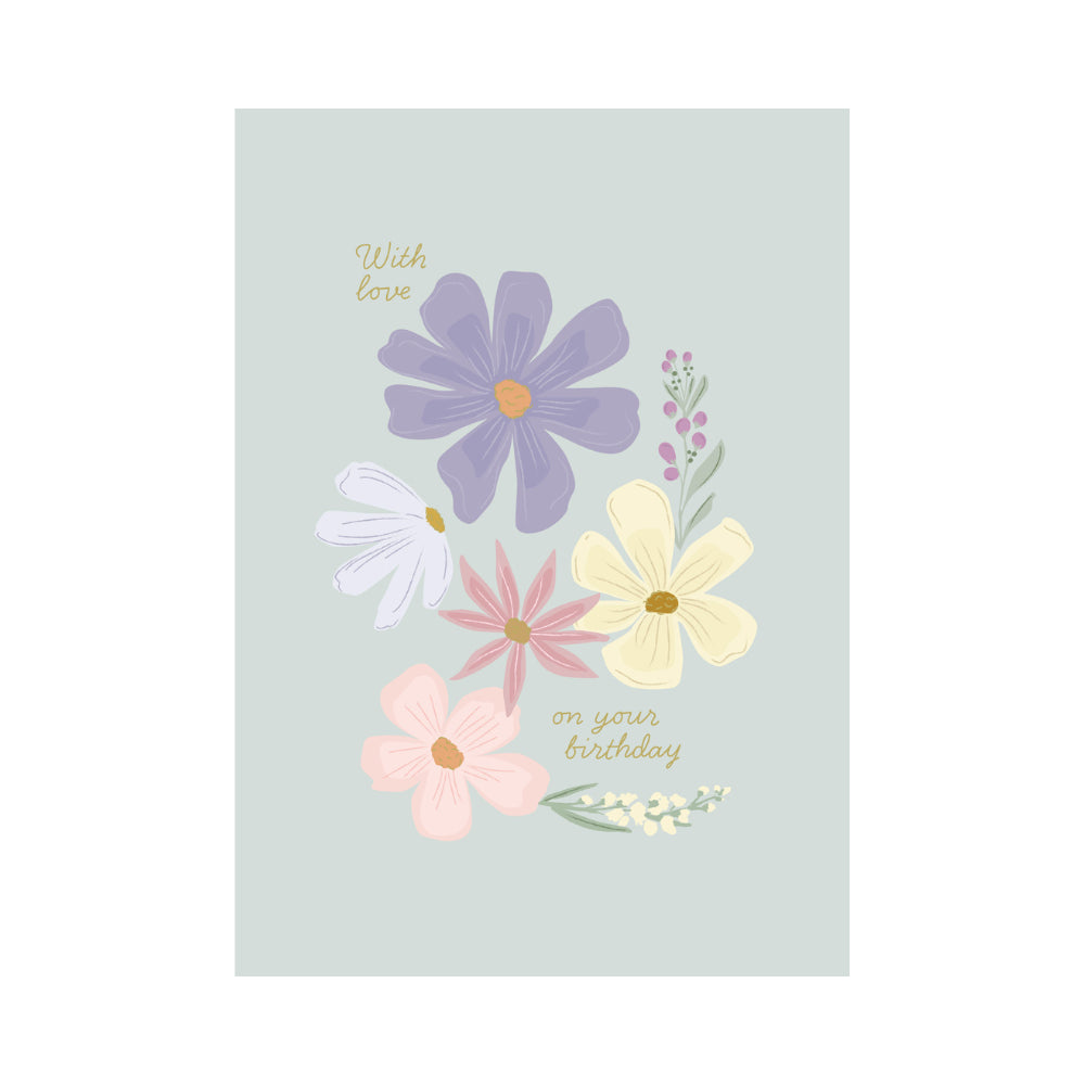 Greeting Card Mother's Day - ON YOUR BIRTHDAY