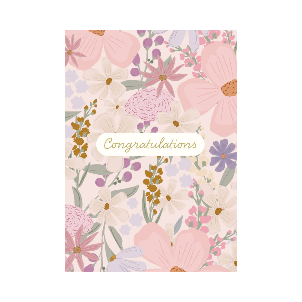 Greeting Card - CONGRATULATIONS