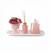 K&Co. Primrose Collection Floral Home Fragrance Set - PINK