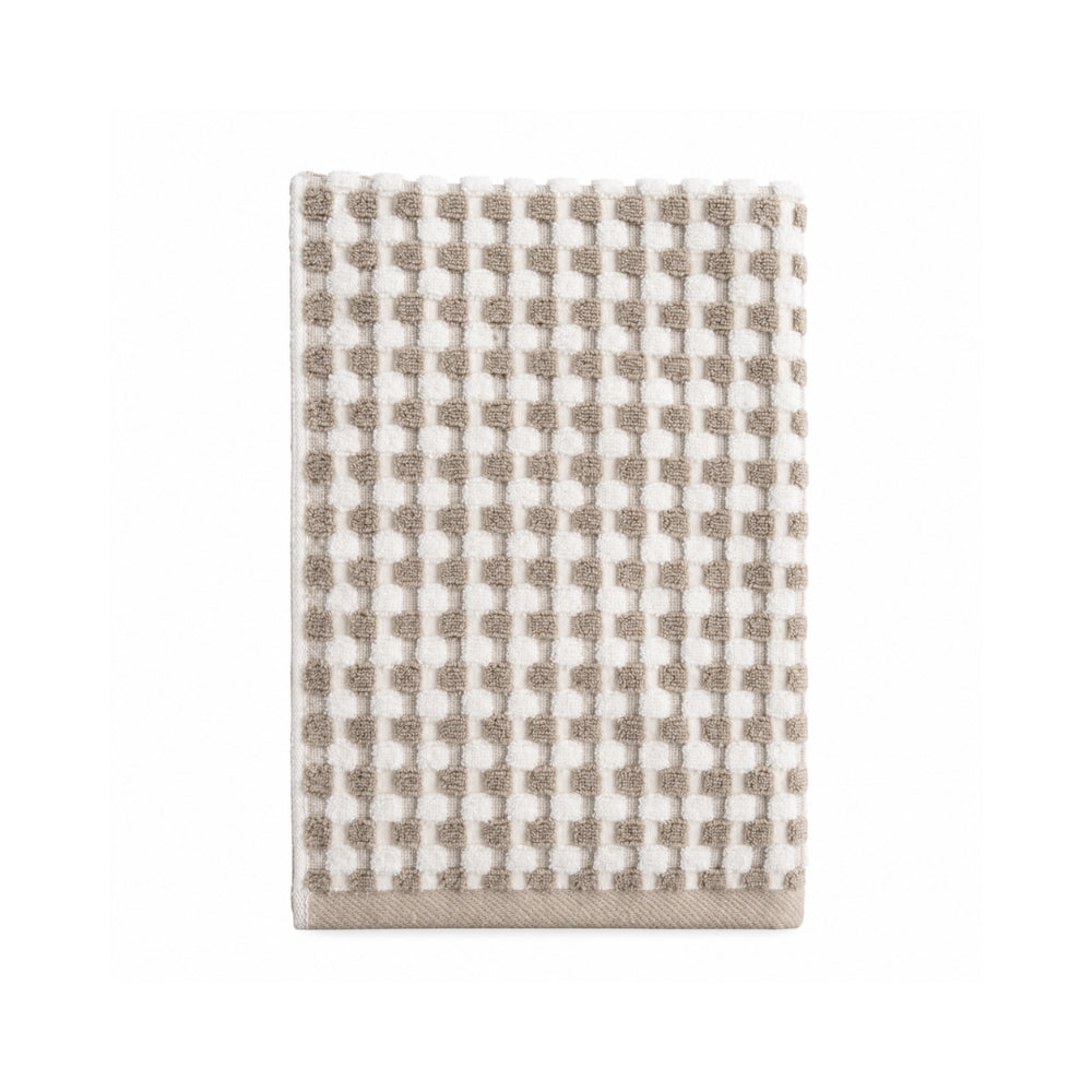 Evergreen Collection Pom Pom Hand Towel - SAND