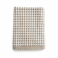 Evergreen Collection Pom Pom Bath Sheet - SAND
