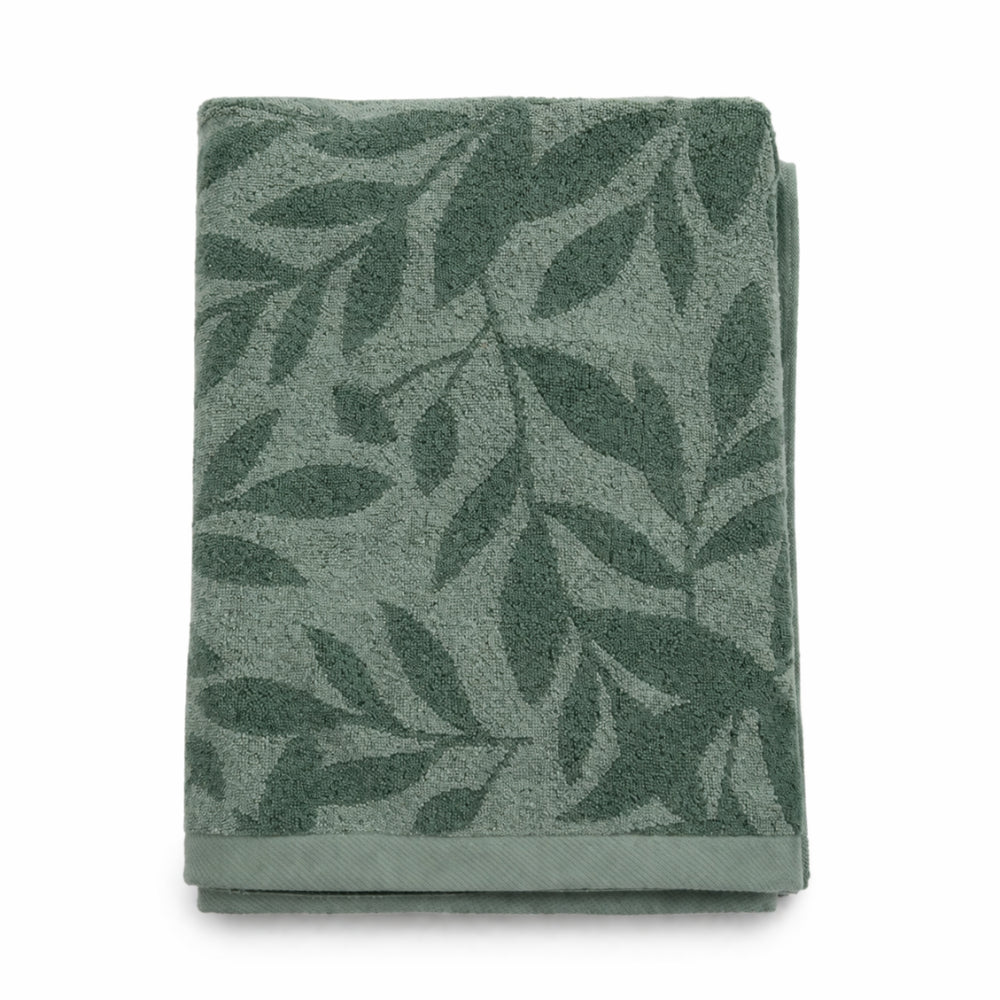 Evergreen Collection Jacquard Bath Sheet - SAGE