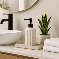 Evergreen Collection Soap Dispenser - SAND