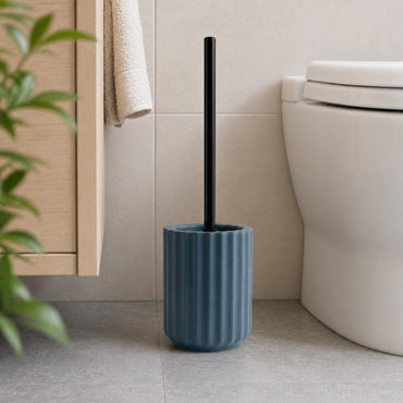 Evergreen Collection Toilet Brush Holder - BLUE