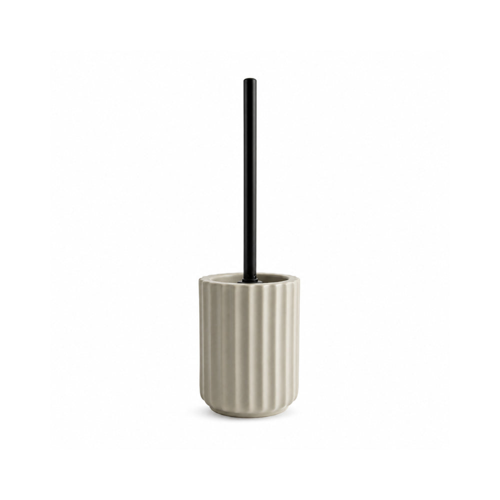 Evergreen Collection Toilet Brush Holder - SAND