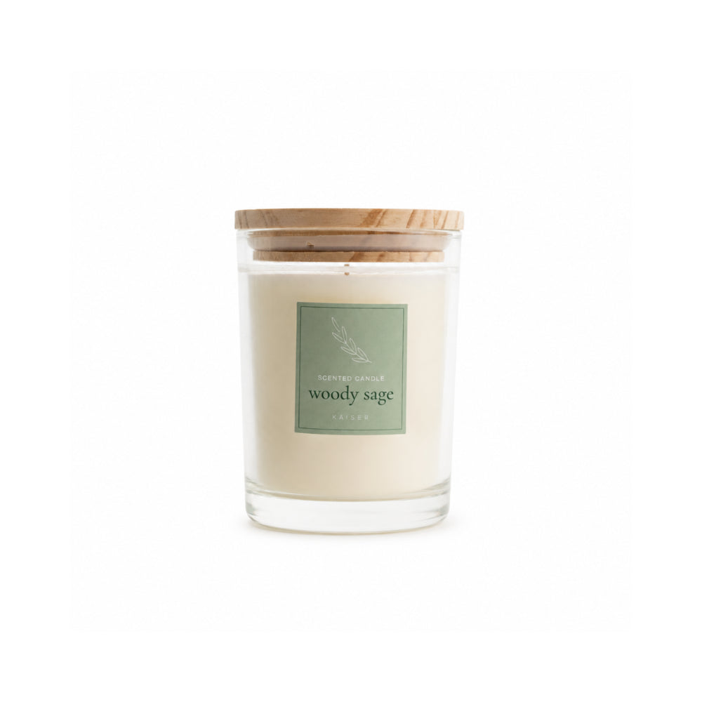 Evergreen Collection 240g Candle - WOODY SAGE