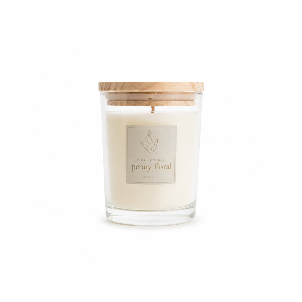 Evergreen Collection 240g Candle - PEONY FLORAL