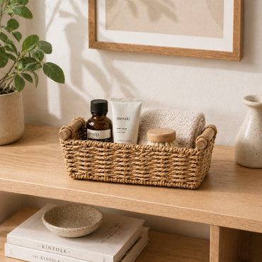Evergreen Collection Woven Tray