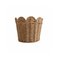 Evergreen Collection Woven Basket Bin