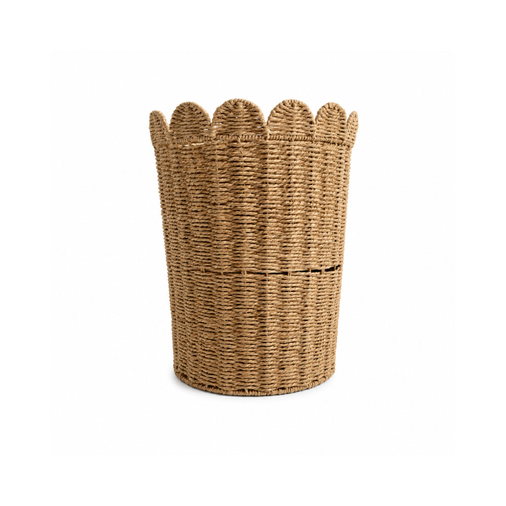 Evergreen Collection Woven Laundry Hamper