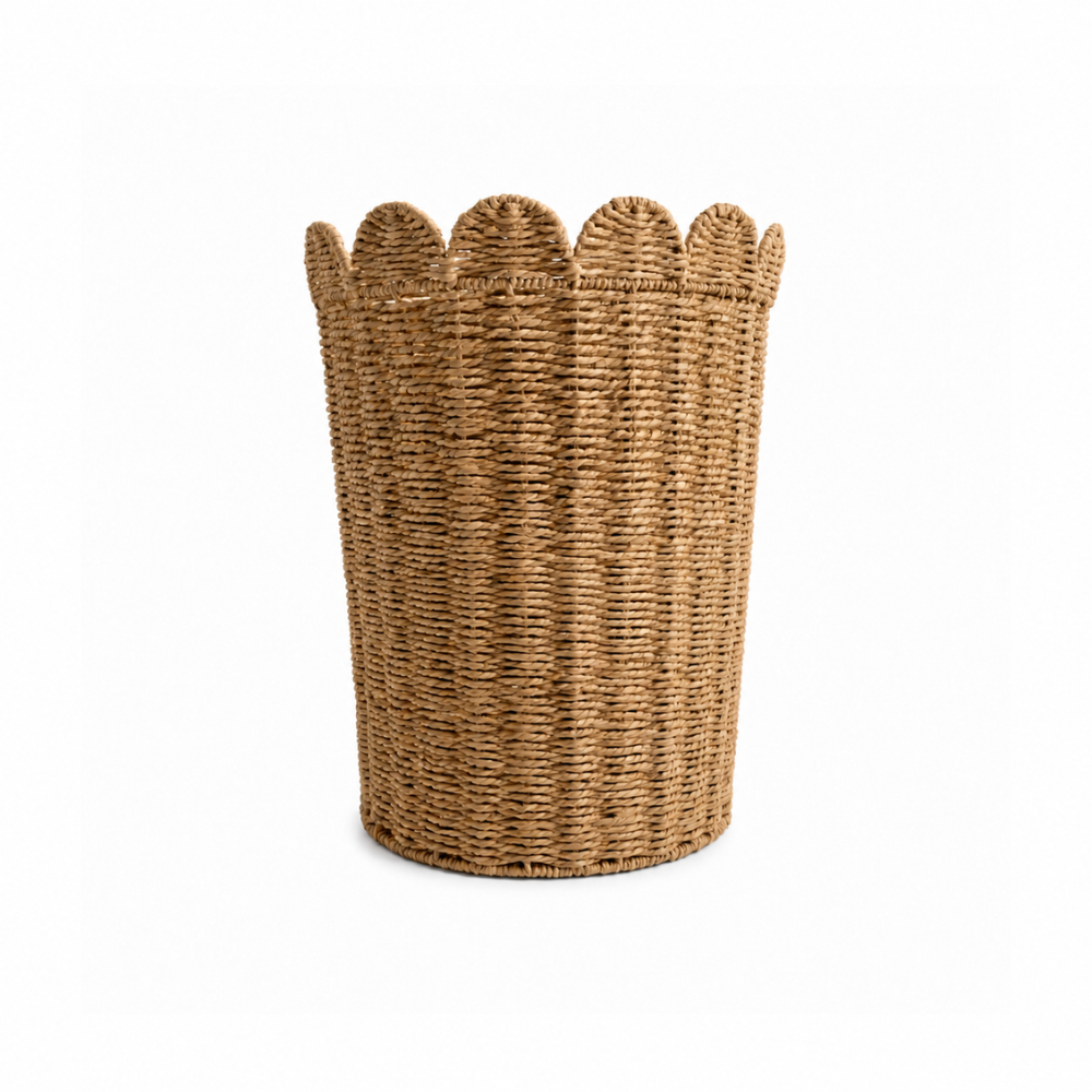 Evergreen Collection Woven Laundry Hamper